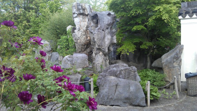 Wasserfall Chinesischer Garten Berlin-Marzahn-gärten der welt